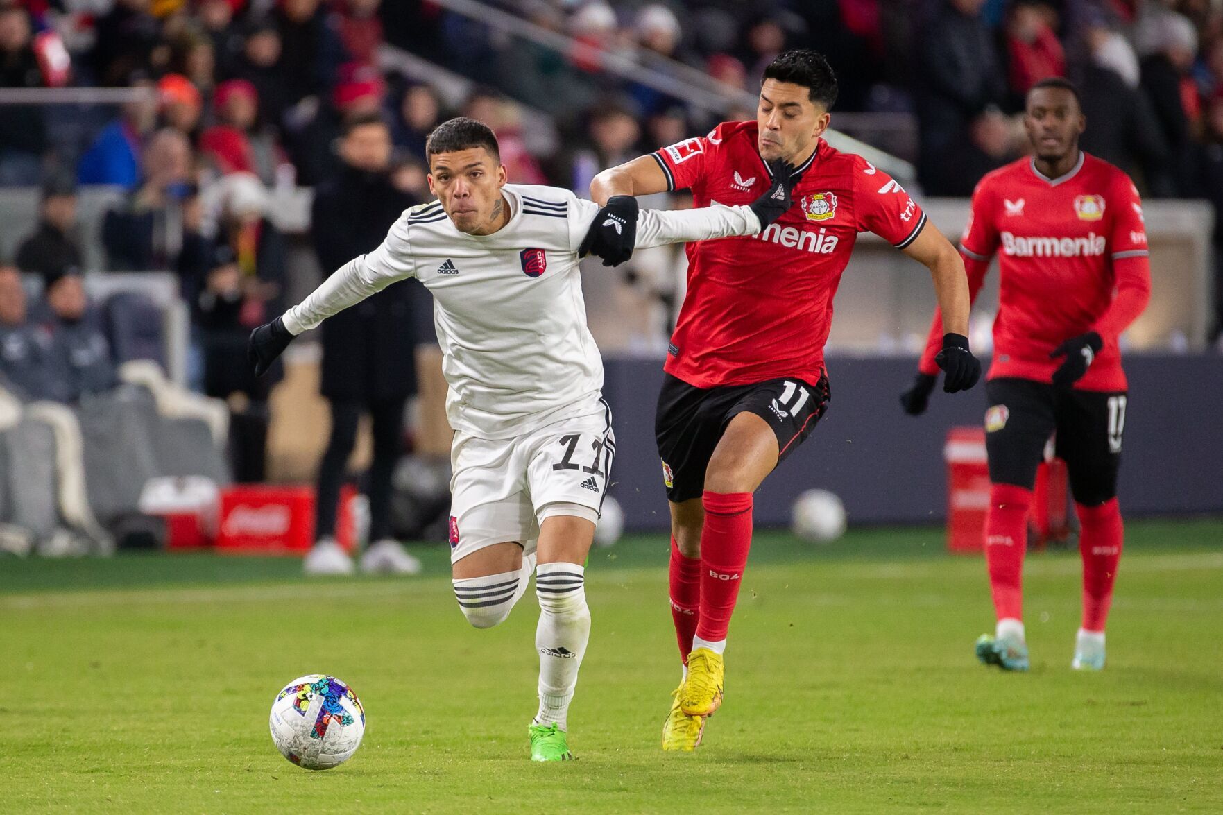 St. Louis City2 plays Bayer 04 Leverkusen in friendly match at CityPark